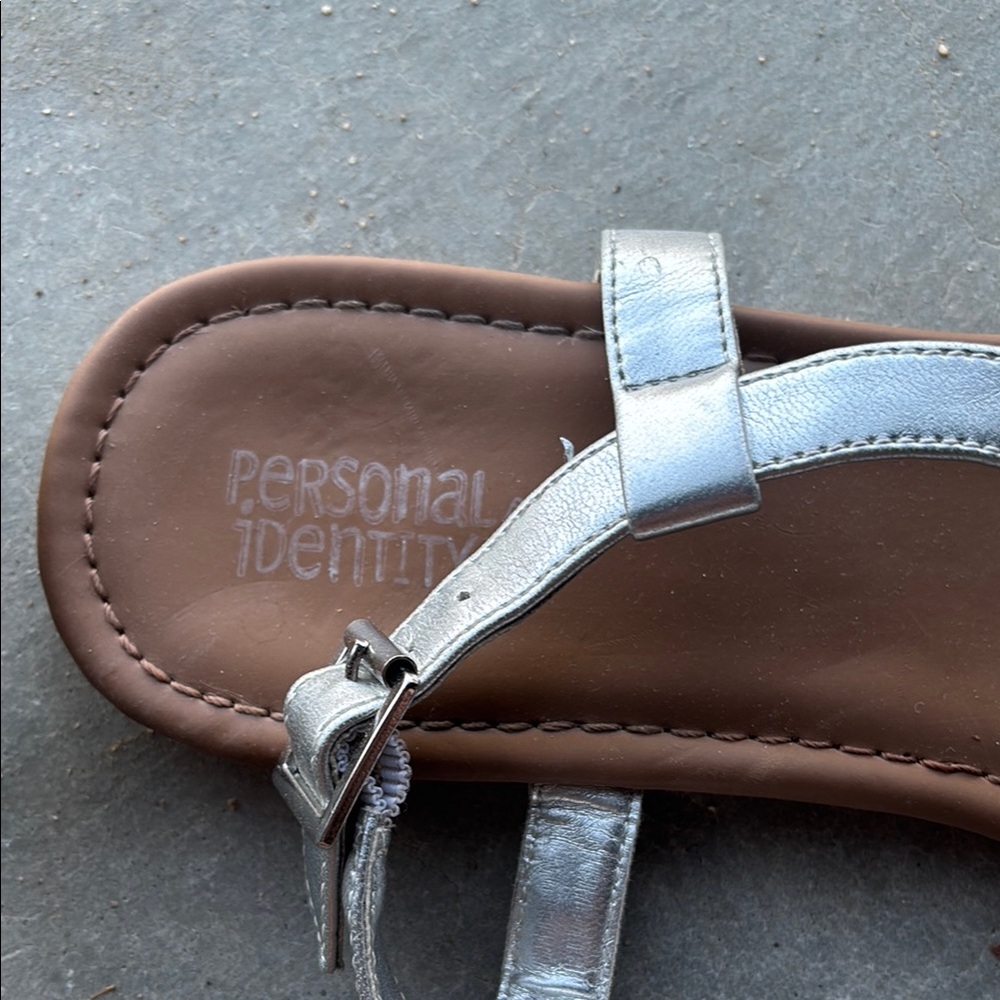 Personal Identity Rhinestone Sandals - Picture 2 of 7